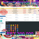 BUKTI JACKPOT SLOT STARLIGHT PRINCESS 1000 RATOGEL