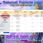 BUKTI JACKPOT SLOT TREASURES OF AZTEC TERPERCAYA DI INDONESIA TGL 27-07-2024